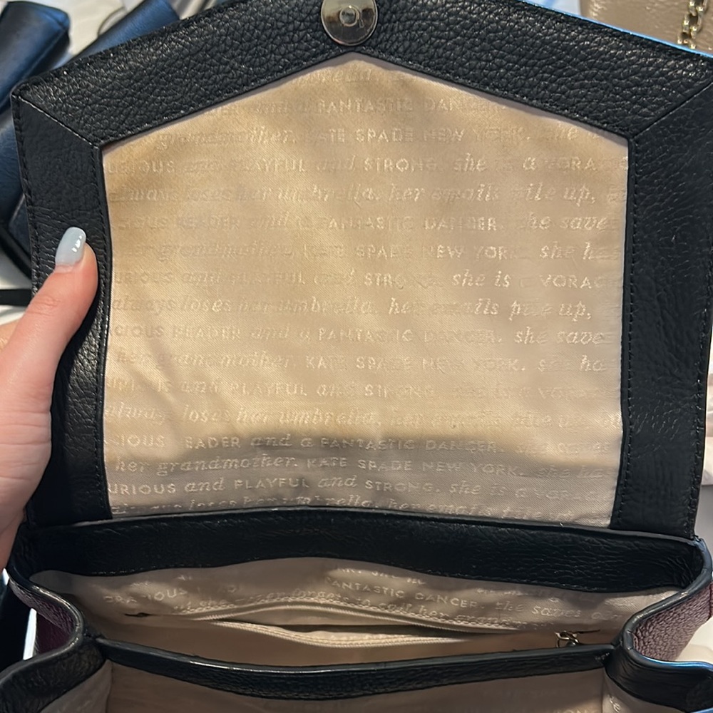 Kate spade backpack/purse with protectant bag - Picture 4 of 8